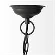 Mercana Coolie Metal Mesh-Style 4 Bulb Chandelier in Black