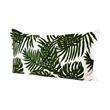 Mercana Boyle II 13 x 21 Green Tropical Palm Leaf Fabric Decorative Pillow Cover