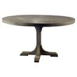 Barrett IV Round Dining Table made with Brown Mango Wood (Set of 2)
