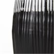 Mercana Tanami I Tall Dark Brown/White Decorative Ceramic Vase