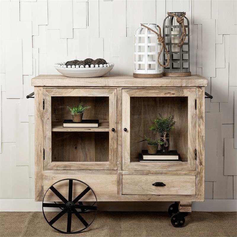 Mercana Basin Large Off White Ceramic Decorative Bowl