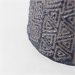 Mercana Sefina III Large Brown/Black Patterned Ceramic Vase