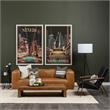 Mercana Grosjean Black Leather Wrap Metal Frame Accent Chair