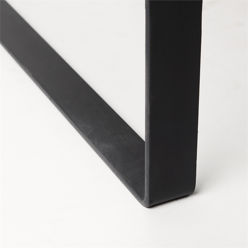 Mercana Guilia Castlerock Gray With Metal Frame Sling Accent Chair