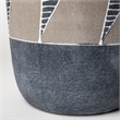 Mercana Furniture Ceramic Vase in Cove Grey/Brown