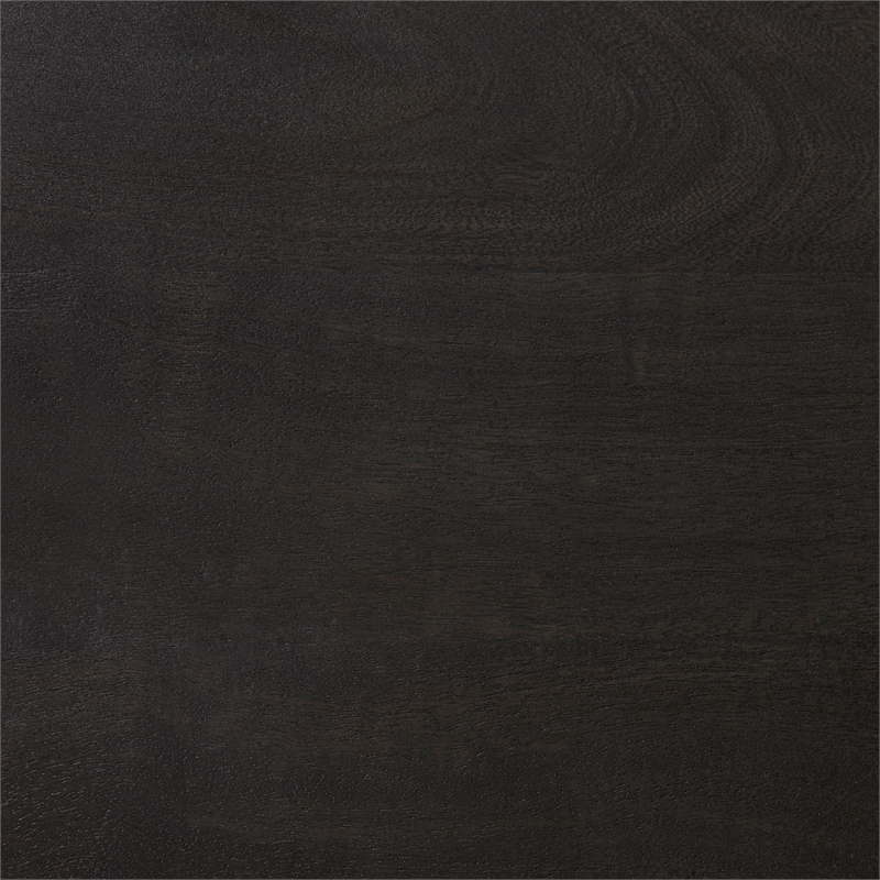 Kiran 18L x 17W x 26H Black Wood Counter Stool