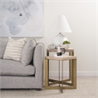Mercana Mehdi White Ceramic Table Lamp