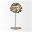 Mercana Atlas 10.0L X 8.0W X 12.0H Gold Metal Solar System Ornament