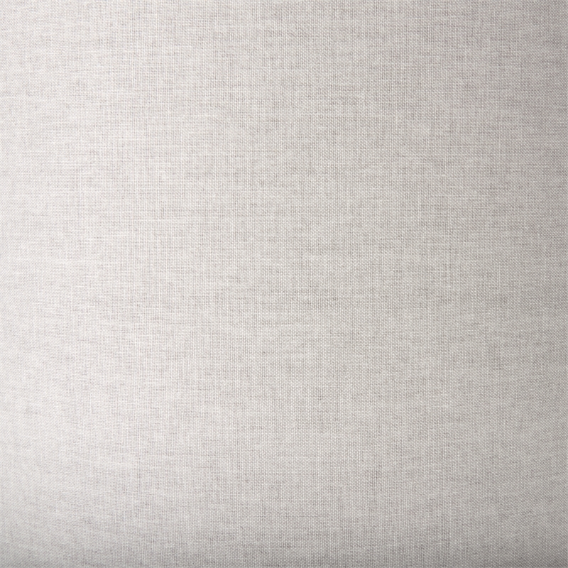 Mercana Ambrose Silver Metal W/Beige Fabric Shade Floor Lamp