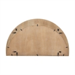 Mercana Celeste Light Brown Wood Small Mirror