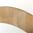 Mercana Celeste Light Brown Wood Small Mirror