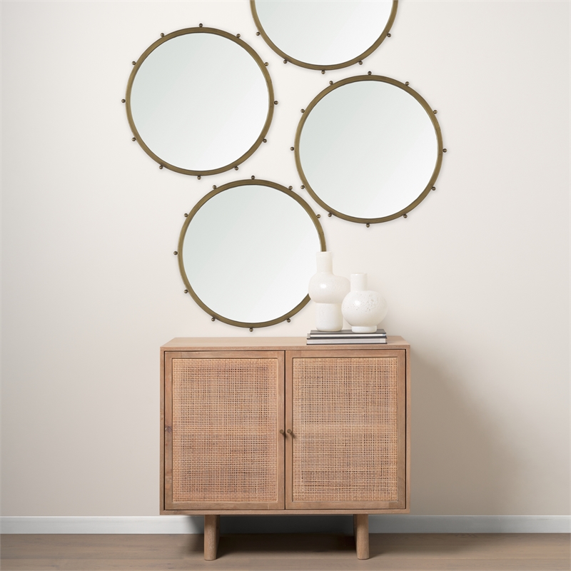 Mercana Elena I Small Gold Wall Mirror