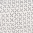 Mercana Jayden Cream W/ Black Print Linen Lumbar Decorative Pillow Cover