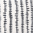 Mercana Jenna Cream W/ Black Print Linen Square Decorative Pillow Cover