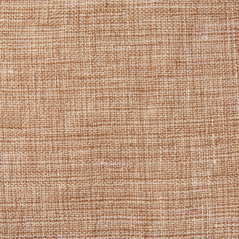 Mercana Jacklyn Brown Linen Square Decorative Pillow Cover