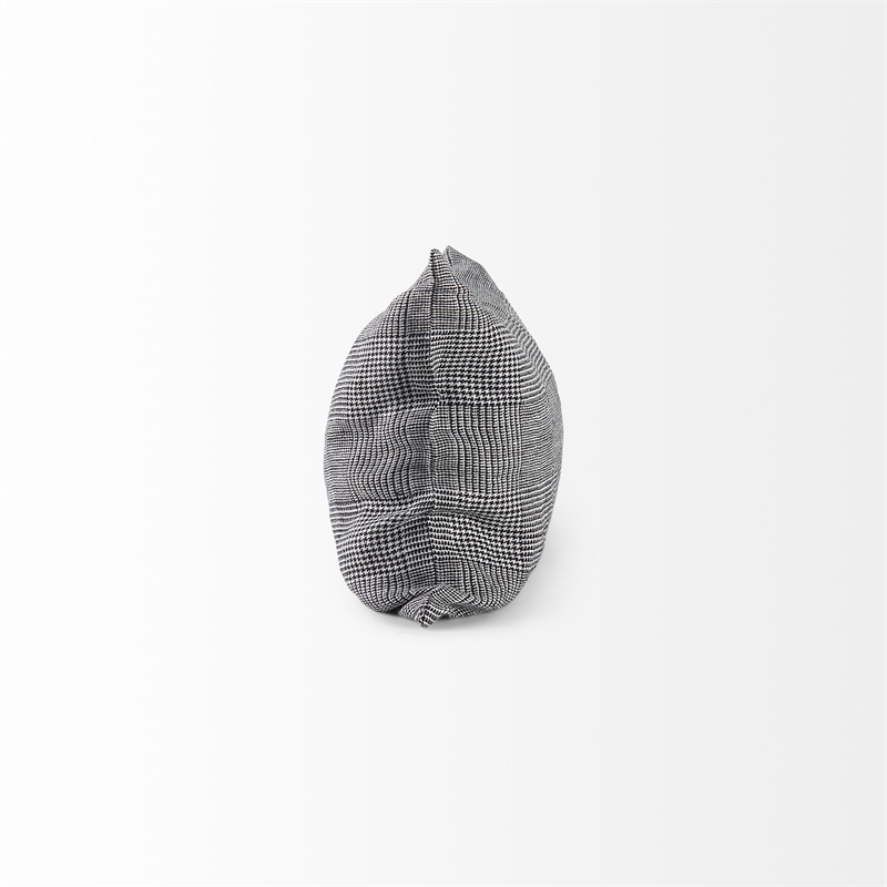 Mercana Ramone 14 X 26 White And Black Fabric Decorative Pillow Cover