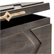 Mercana Cassia Brown Wooden Boxes (Set Of 2)