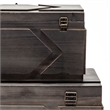 Mercana Cassia Brown Wooden Boxes (Set Of 2)