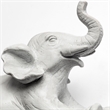 Mercana Maynard Set Of 2 White Elephant Wall Decorations