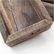 Mercana Vernon Small 24L X 7W Brown Reclaimed Wood Tray
