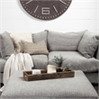 Mercana Vernon Small 24L X 7W Brown Reclaimed Wood Tray