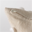 Mercana Erica 20 X 20 Cream With White Detail Decorative Pillow Cover