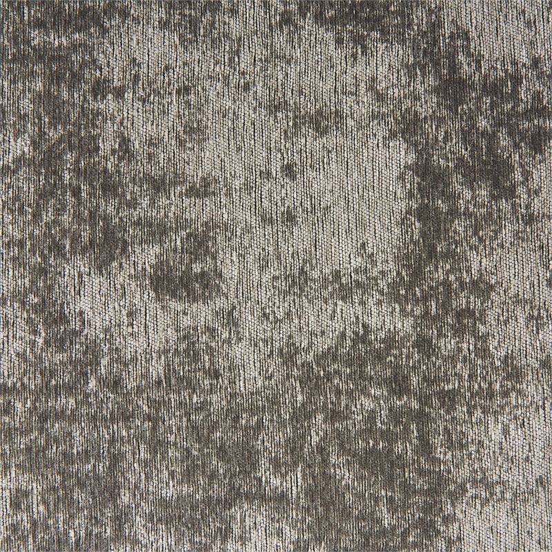 Mercana Ayla Light And Dark Gray Fabric Seat W/ Antique Gold Metal Frame Bench