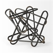 Mercana Henderson 12.2L X 9.1W X 9.1H Black Metal Paperclip Decorative Object