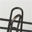 Mercana Henderson 12.2L X 9.1W X 9.1H Black Metal Paperclip Decorative Object