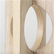 Mercana Cambie 5.7L X 5.7W X 5.7H Light Brown Wood Small Decorative Object