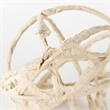 Mercana Kali 4.5L X 4.5W X 4.5H Small Beige Decorative Metal And Paper Object