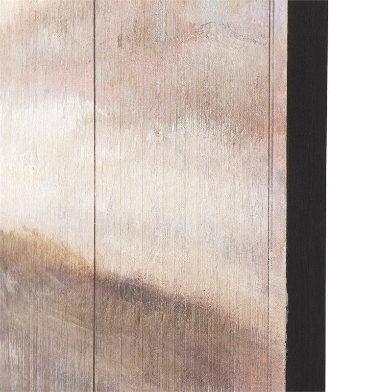 Mercana Wild Ox Painting On Wood in Brown