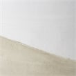 Mercana Amos White And Dark Beige Color Blocked Ceramic Floor Vase