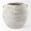 Mercana Misha 25.2L X 25.2W X 22.4H Cream Ceramic Floor Vase