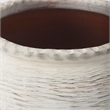 Mercana Misha 25.2L X 25.2W X 22.4H Cream Ceramic Floor Vase