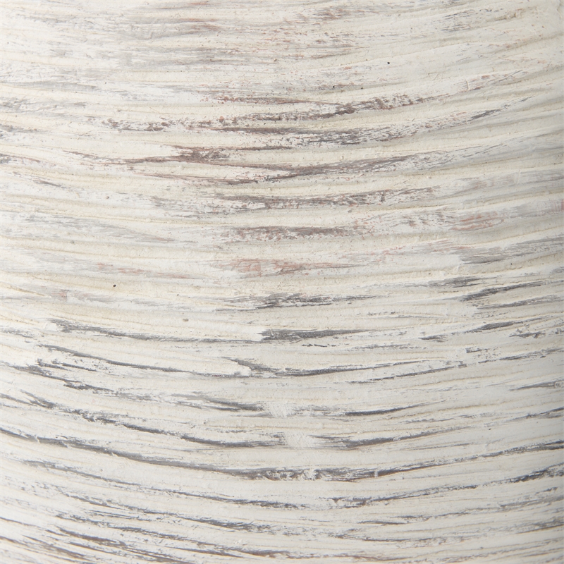 Mercana Misha 25.2L X 25.2W X 22.4H Cream Ceramic Floor Vase