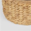 Mercana Kea Set Of 3 Nesting Water Hyacinth Boxes With Lids in Brown