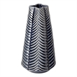 Mercana Bashir I Small Dark Navy Gloss Ceramic Vase