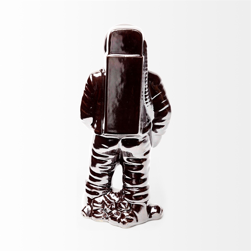 Mercana Aldrin 4L X 4W Bronze Electroplated Astronaut in Silver