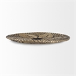Mercana Mekhi Light Brown Seagrass W/Black String Round Wall Hanging Plate
