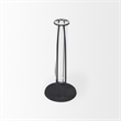 Mercana Aria 4.3L X 3.9W X 9.6H Metal And Glass Decorative Accent in Black