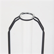 Mercana Aria 4.3L X 3.9W X 9.6H Metal And Glass Decorative Accent in Black