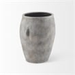 Mercana Zuma 27.2L X 18.1W X 24.4H Light Gray Ceramic Floor Vase