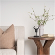Mercana Esme 4.5L X 4.5W X 10.4H Whitewashed Ceramic Vase