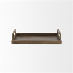 Mercana Shay Aluminium Tray - Medium in Gold