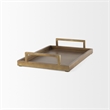 Mercana Shay Aluminium Tray - Medium in Gold