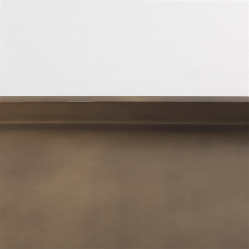 Mercana Shay Aluminium Tray - Medium in Gold