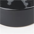 Mercana Burton 8.3H Small Glossy And Matte Black Ceramic Jug Vase