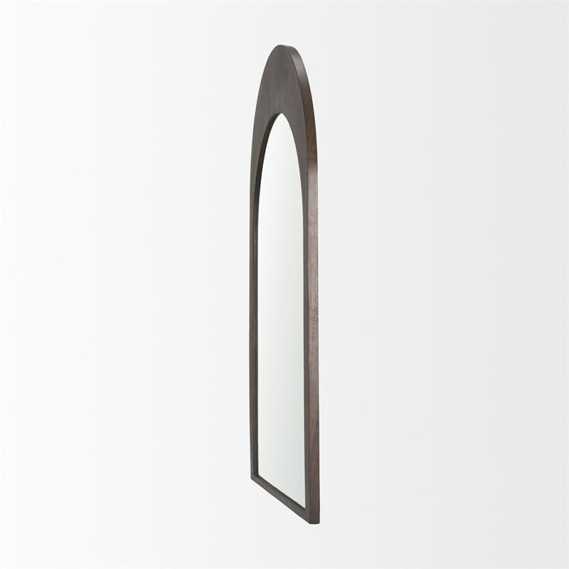 Mercana Celeste Dark Brown Medium Arched Mirror
