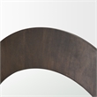Mercana Celeste Dark Brown Medium Arched Mirror